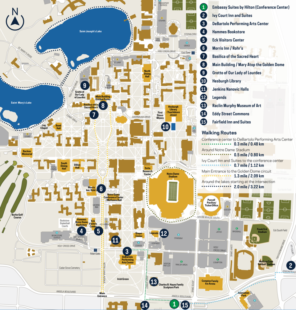 XL MCAA campus map